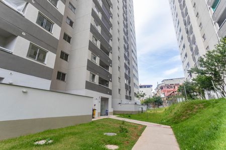 Apartamento à venda com 45m², 2 quartos e 1 vagaFachada do bloco 