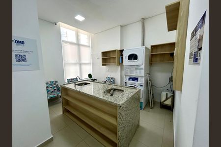 Apartamento para alugar com 38m², 1 quarto e 1 vaga Apartamento para alugar com 38m², 1 quarto e 1 vagaÁrea Comum - Lavanderia