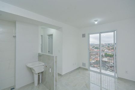 Sala/Cozinha de apartamento para alugar com 2 quartos, 38m² em Vila Marari, São Paulo
