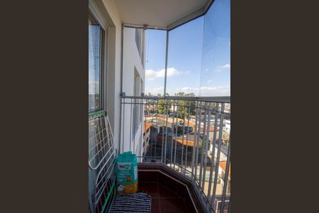 Varanda da Sala de apartamento para alugar com 3 quartos, 76m² em Vila Pirajussara, São Paulo