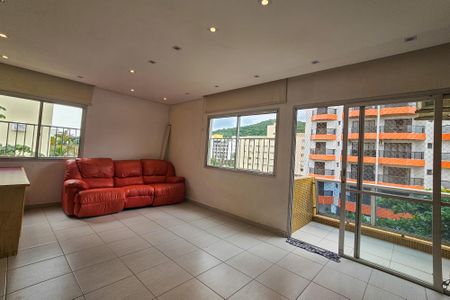 Sala de apartamento para alugar com 3 quartos, 110m² em Loteamento Joao Batista Juliao, Guarujá