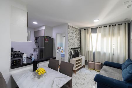 Sala e Cozinha de apartamento para alugar com 2 quartos, 38m² em Jardim Lideranca, São Paulo