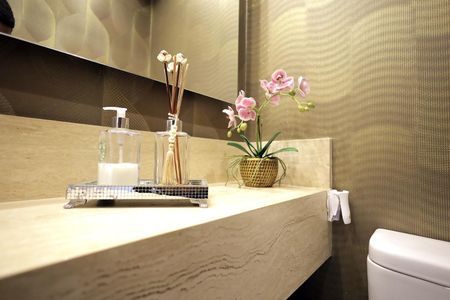 Apartamento à venda com 92m², 2 quartos e 2 vagasBanheiro 1