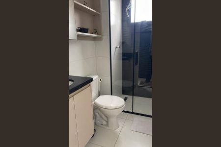 Banheiro de apartamento para alugar com 1 quarto, 42m² em Tatuapé, São Paulo