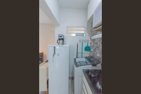 Cozinha de apartamento à venda com 1 quarto, 46m² em Centro, Campinas