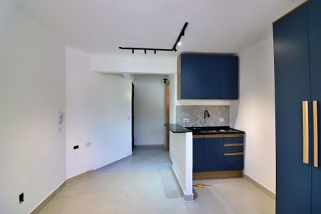Quarto/Cozinha  de kitnet/studio para alugar com 1 quarto, 23m² em Jardim do Mar, São Bernardo do Campo
