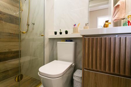 Apartamento à venda com 58m², 2 quartos e 1 vagaBanheiro Social