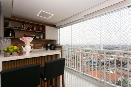 Apartamento à venda com 58m², 2 quartos e 1 vagaVaranda gourmet