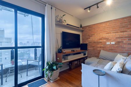 Sala de apartamento à venda com 2 quartos, 90m² em Moema, São Paulo