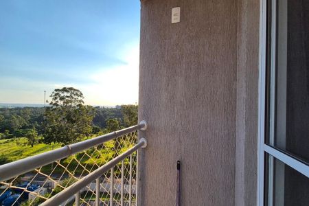 Varanda da Sala  de apartamento à venda com 2 quartos, 46m² em Jardim São Vicente, Campinas