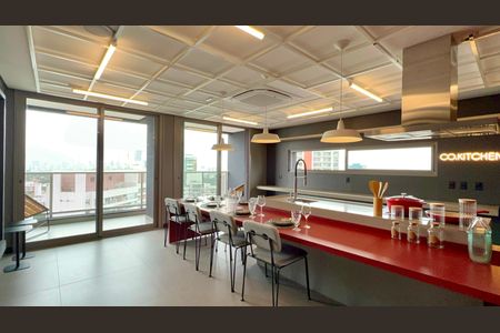 Studio para alugar com 25m², 1 quarto e sem vagaÁrea gourmet