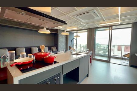 Studio para alugar com 25m², 1 quarto e sem vagaÁrea gourmet