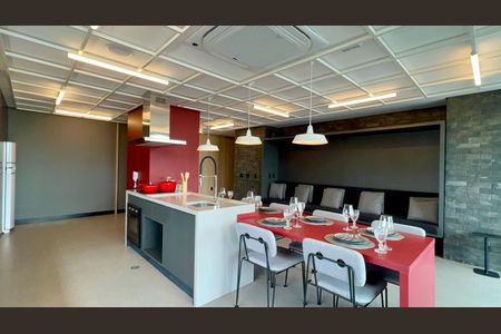 Studio para alugar com 25m², 1 quarto e sem vagaÁrea gourmet