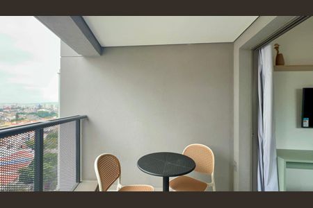 Studio para alugar com 25m², 1 quarto e sem vagaVaranda