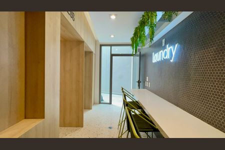 Studio para alugar com 25m², 1 quarto e sem vagaLavanderia