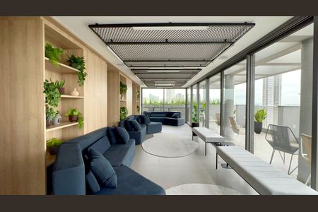 Studio para alugar com 25m², 1 quarto e sem vagaSalão de Festas