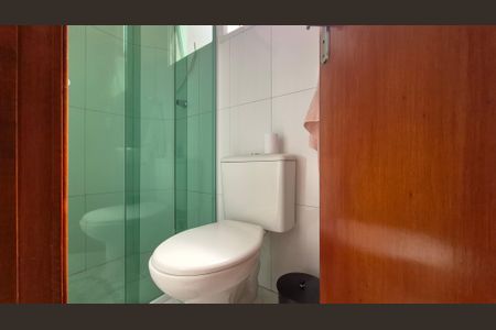 Apartamento à venda com 84m², 3 quartos e 2 vagasBanheiro da suíte 