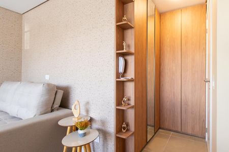Detalhe Sala de apartamento para alugar com 2 quartos, 56m² em Bacacheri, Curitiba