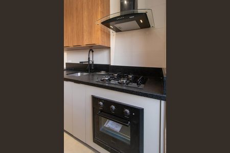 Apartamento para alugar com 56m², 2 quartos e 1 vagaDetalhe da cozinha