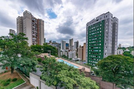 Varanda da Sala de apartamento para alugar com 2 quartos, 68m² em Luxemburgo, Belo Horizonte