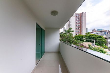 Varanda da Sala de apartamento para alugar com 2 quartos, 68m² em Luxemburgo, Belo Horizonte