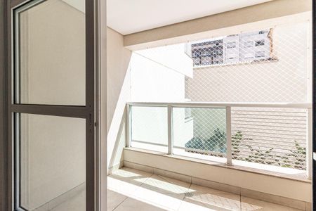 Varanda da Sala de apartamento para alugar com 1 quarto, 40m² em Higienópolis, São Paulo