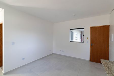 Sala/Cozinha/Área de Serviço  de apartamento à venda com 2 quartos, 44m² em Cidade Antônio Estêvão de Carvalho, São Paulo