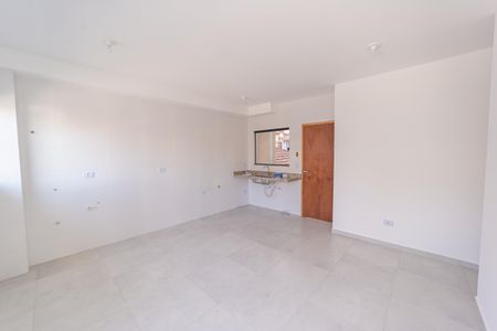 Sala/Cozinha de apartamento à venda com 2 quartos, 50m² em Cidade Antônio Estêvão de Carvalho, São Paulo