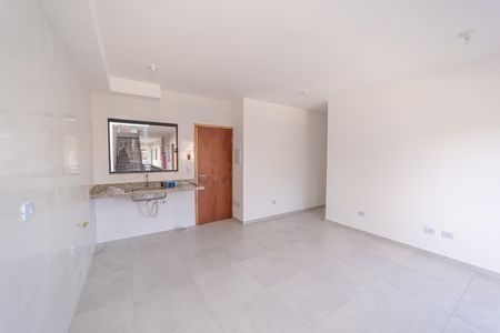 Sala/Cozinha de apartamento à venda com 2 quartos, 50m² em Cidade Antônio Estêvão de Carvalho, São Paulo