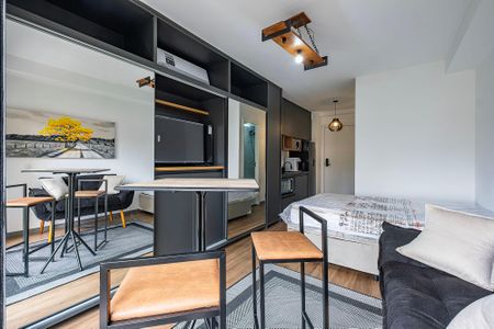 Studio para alugar com 25m², 1 quarto e sem vaga Studio para alugar com 25m², 1 quarto e sem vagaStudio