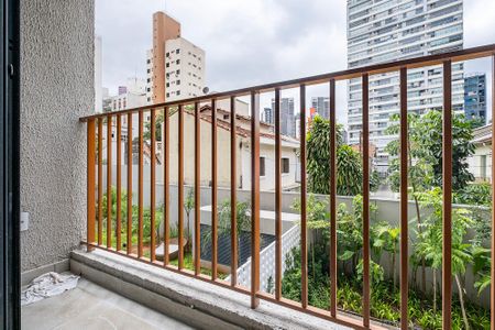 Studio para alugar com 25m², 1 quarto e sem vaga Studio para alugar com 25m², 1 quarto e sem vagaStudio - Varanda