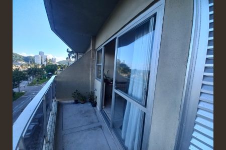 Varanda da Sala de apartamento para alugar com 2 quartos, 100m² em Itararé, São Vicente