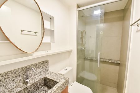 Apartamento para alugar com 36m², 1 quarto e sem vagaBanheiro