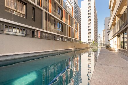 Studio à venda com 31m², 1 quarto e 1 vagaPiscina