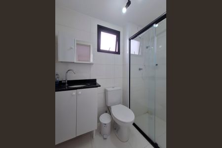 Banheiro de kitnet/studio para alugar com 1 quarto, 33m² em Vila Dom Pedro Ii, São Paulo