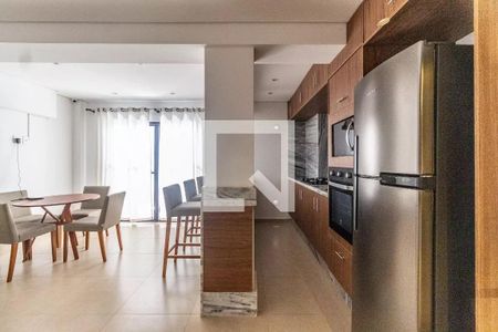 Studio para alugar com 33m², 1 quarto e sem vagaÁrea comum - Salão de festas