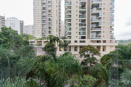 Vista da Varanda de apartamento para alugar com 1 quarto, 49m² em Campo Belo, São Paulo