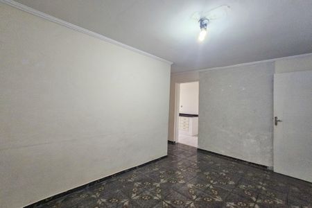 Sala de apartamento para alugar com 1 quarto, 45m² em Jardim Belmar, Guarujá