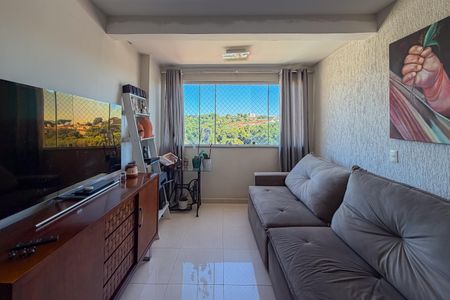 Sala de apartamento à venda com 2 quartos, 75m² em Castelo, Belo Horizonte