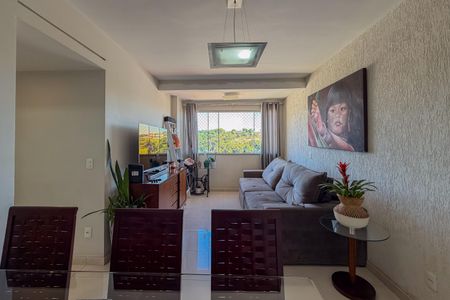 Sala de apartamento à venda com 2 quartos, 75m² em Castelo, Belo Horizonte
