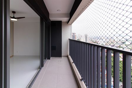 Varanda de kitnet/studio para alugar com 1 quarto, 33m² em Pompeia, São Paulo