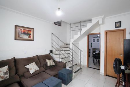 Sala de casa de condomínio à venda com 3 quartos, 86m² em Arvoredo Ii, Contagem