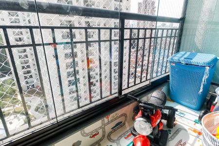 Varanda da Sala de apartamento à venda com 3 quartos, 70m² em Morumbi, São Paulo