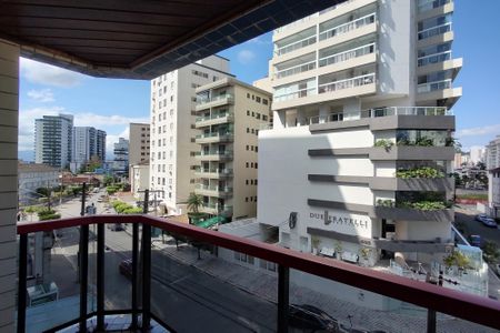 Varanda  de apartamento para alugar com 1 quarto, 54m² em Boqueirão, Praia Grande