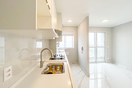 Sala/Cozinha de apartamento à venda com 2 quartos, 38m² em Barra Funda, São Paulo