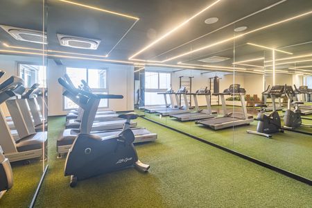 Studio à venda com 28m², 1 quarto e sem vaga Studio à venda com 28m², 1 quarto e sem vagaAcademia