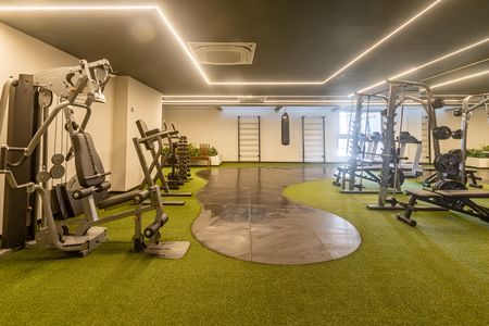 Studio à venda com 28m², 1 quarto e sem vaga Studio à venda com 28m², 1 quarto e sem vagaAcademia
