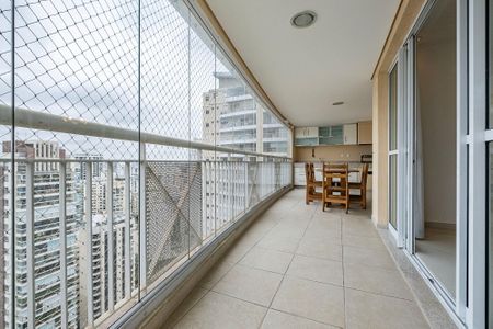 Sala - Varanda de apartamento para alugar com 4 quartos, 185m² em Vila Mariana, São Paulo