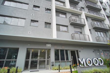 Studio para alugar com 29m², 1 quarto e 1 vagaFachada