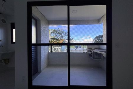 Varanda da Sala de apartamento à venda com 2 quartos, 58m² em Baeta Neves, São Bernardo do Campo